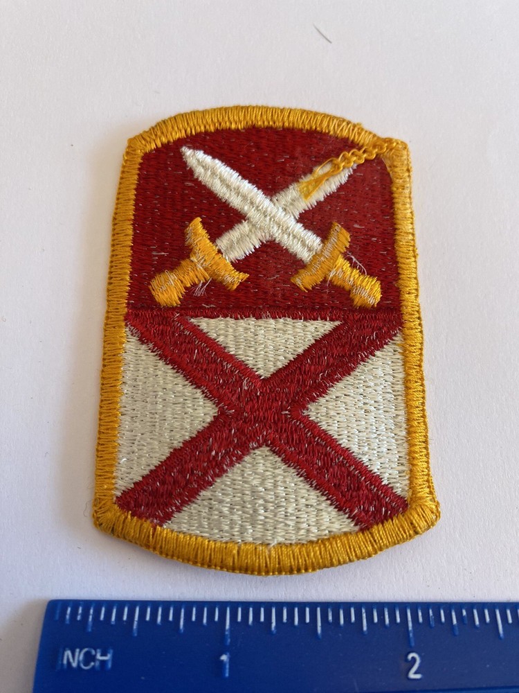 US Army 167th Support Command Patch Full Color Patch Sustainment INV5538