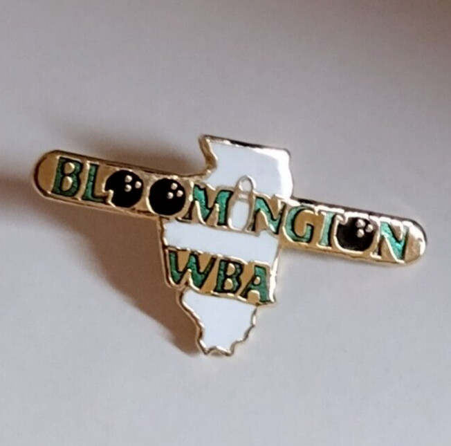 Bloomington WBA Lapel Tack Pin