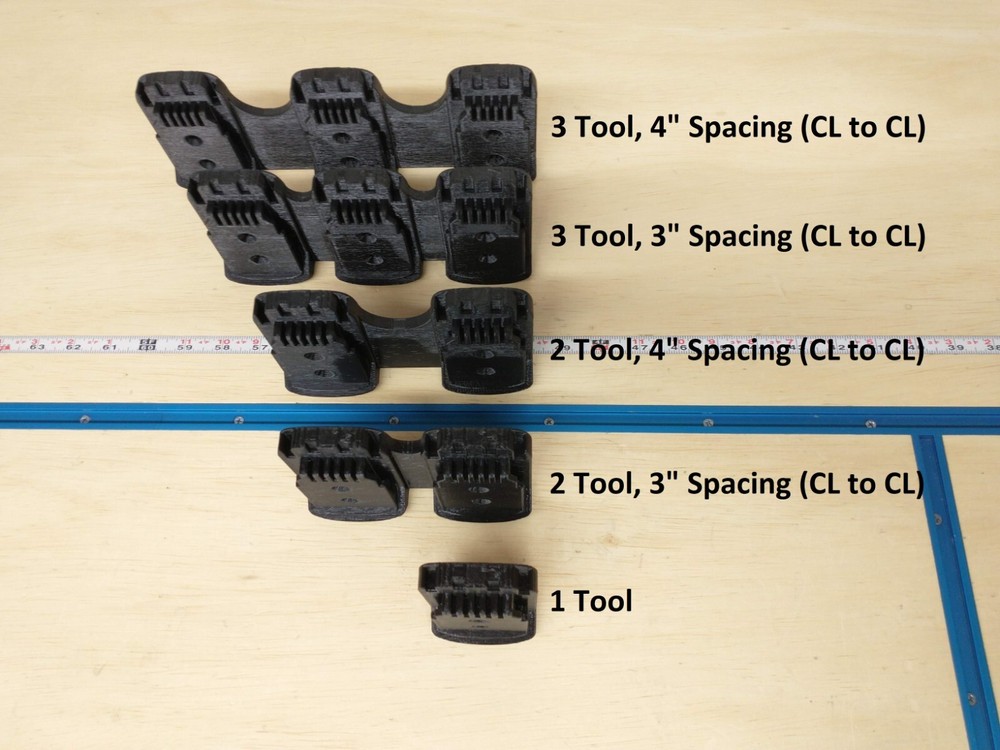 DeWalt 20V & 60V FlexVolt Tool Holder for 1 , 2 or 3 Tools