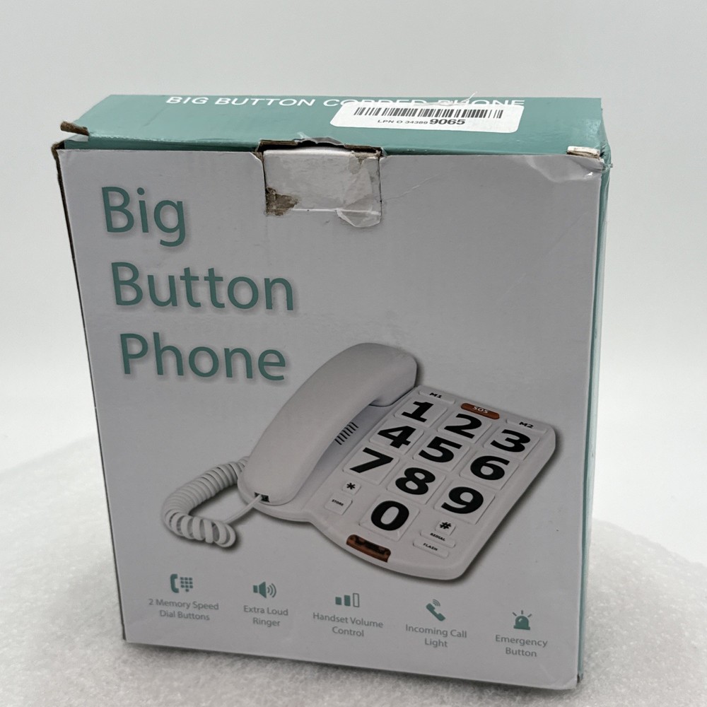Excelltel Big Button Phone EX-LD-265 Adjustability Features, One-Touch Dialing