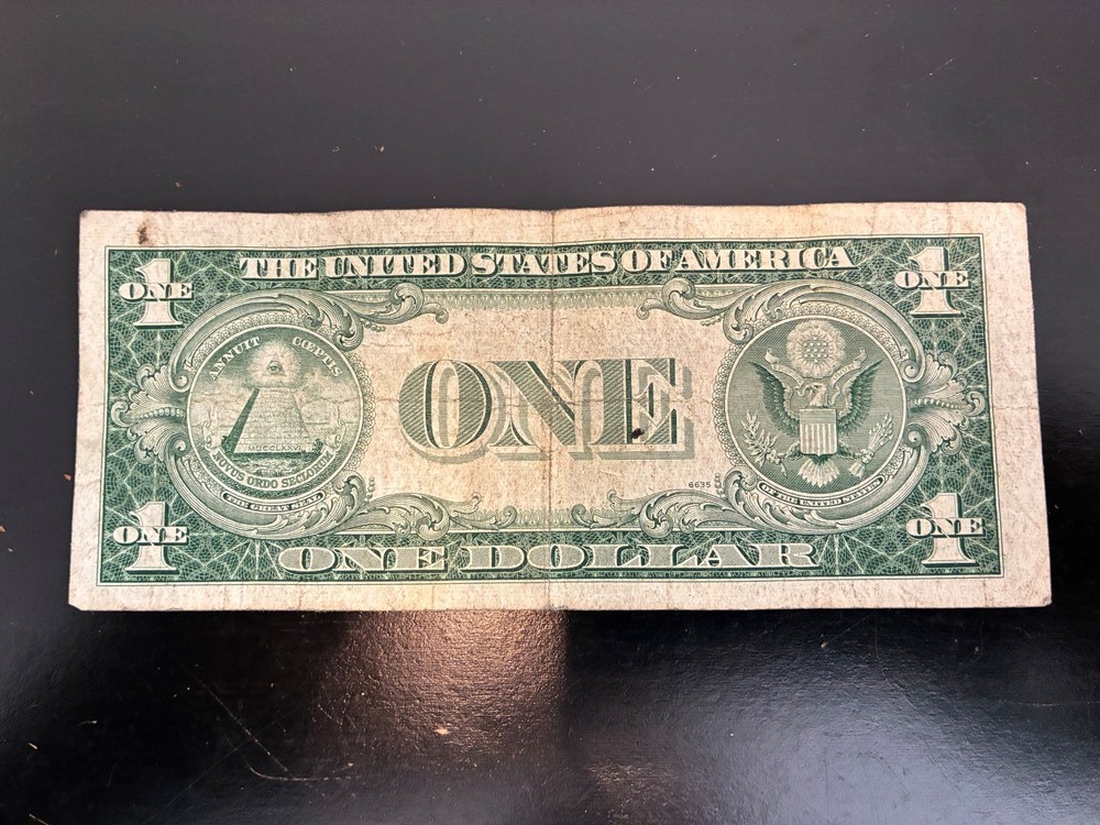 1935 F Silver Certificate $1 Bill