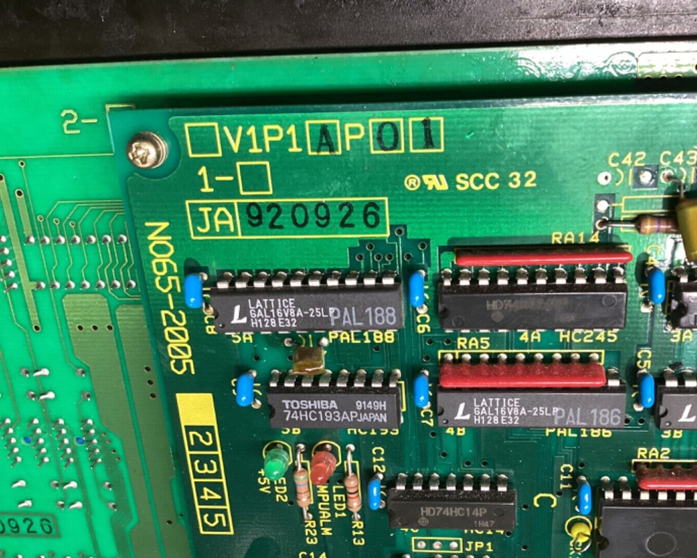 TOSHIBA V1P2A Operator Control Panel Injectvisor SI S1MMI(E) #100B87PR3