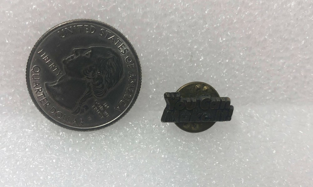 You Can Make It Plastic Pin