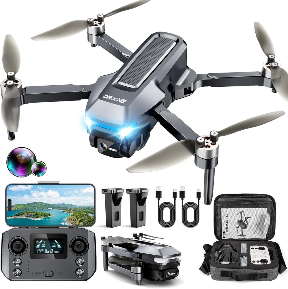Compact 4K Drone with Gesture Control - Ultimate 46 Mins Flight Experience