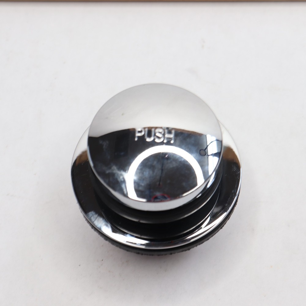 Toe Activated Tub Drain Polished Chrome