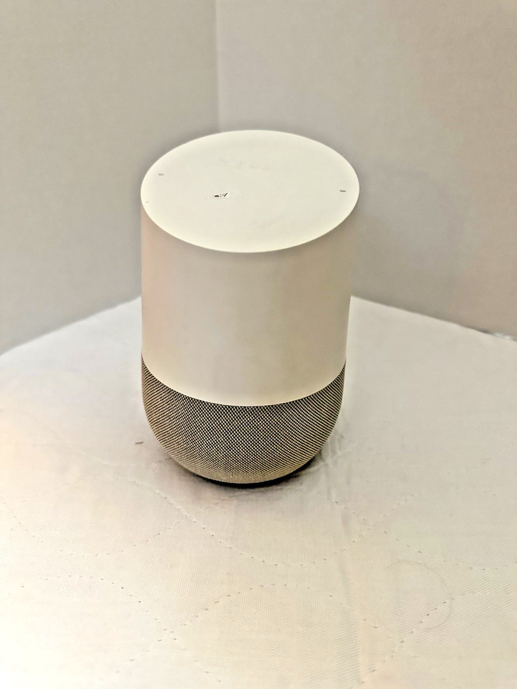 Google Home Smart Assistant Bluetooth speaker - White Slate (US)