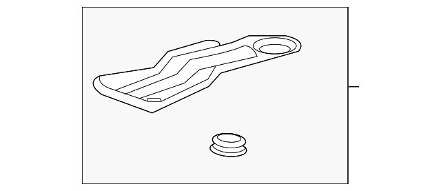 Genuine GM Radiator Upper Bracket 84336316