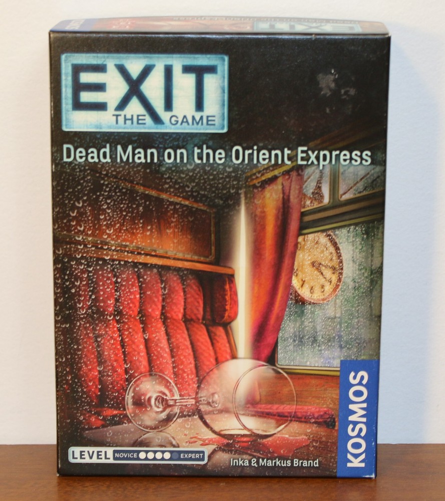 EXIT The Game Dead Man on the Orient Express Kosmos Escape Game complete