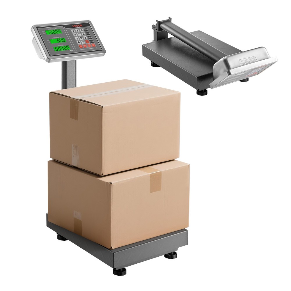 VEVOR Computing Digital Platform Scale 0.04 lbs Accuracy Electronic Floor Scale