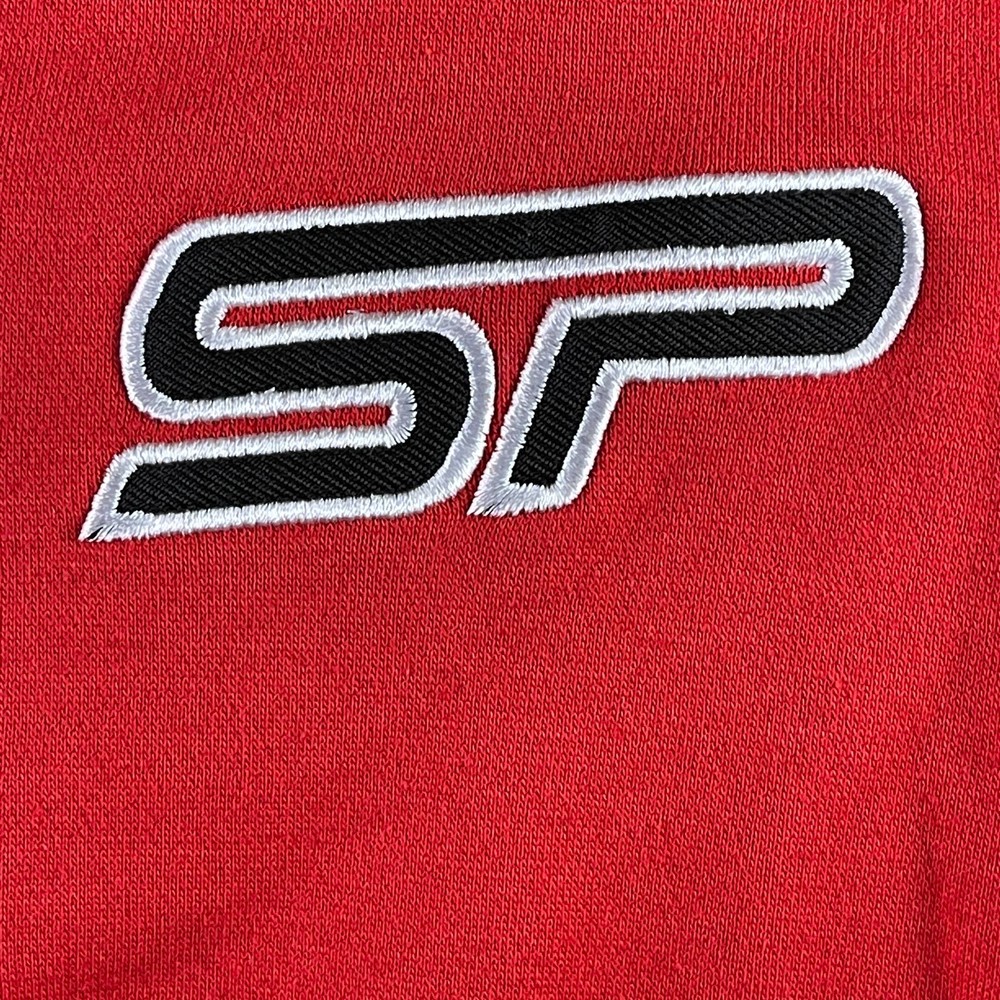 NEW SP Logo Pull Over Hooded Sweatshirt - Red - X-Large