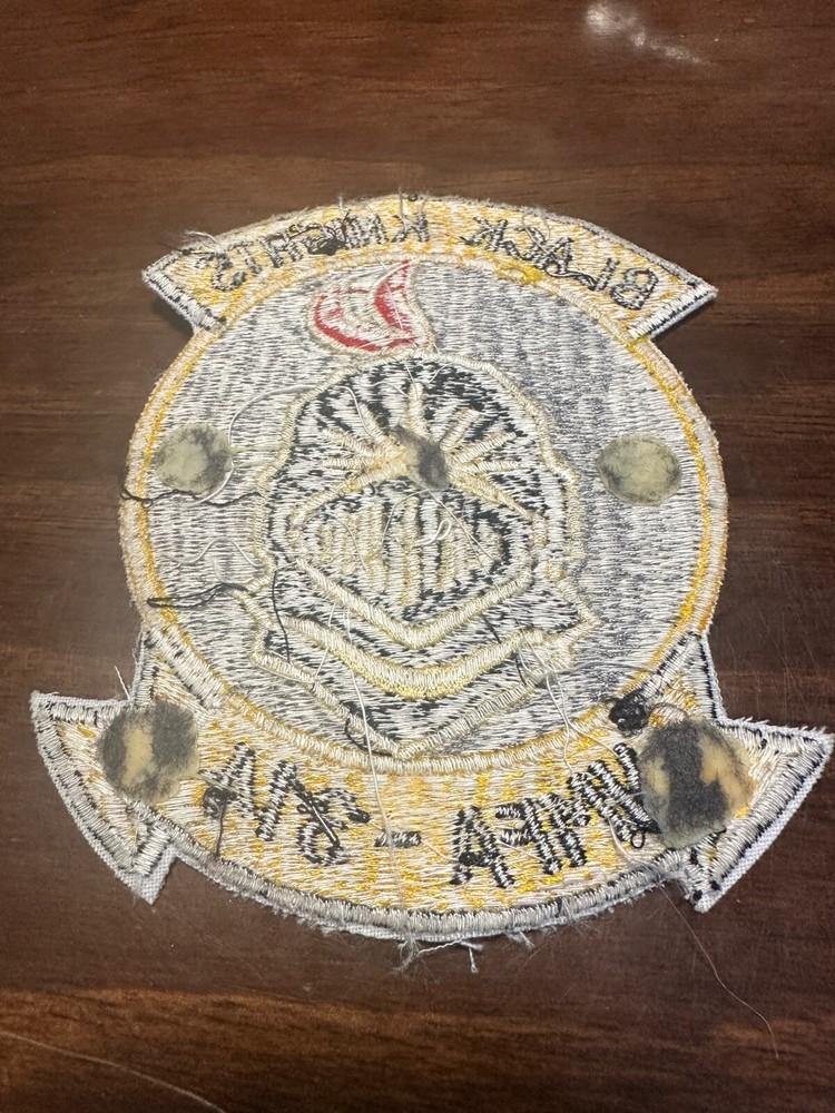 Vintage USMC VMFA-314 Squadron Patch - Black Knights
