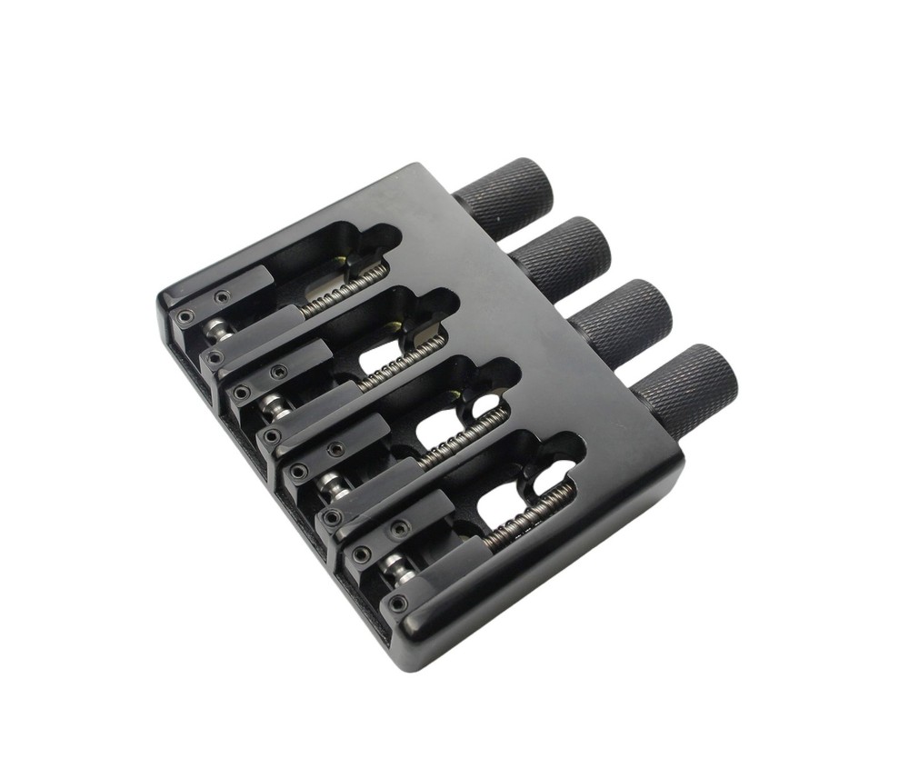 4 String Headless Bass Bridge and Bridge String Lock, Slightly Adjustable Str...