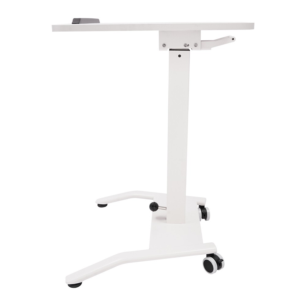 Adjustable Rolling Desk - Height & Angle Adjustable for Comfortable Work