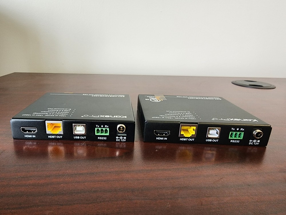 KanexPro EXT-HDBTKVM 100T HDBaseT2.0 Transmitter with USB HDMI Extender 