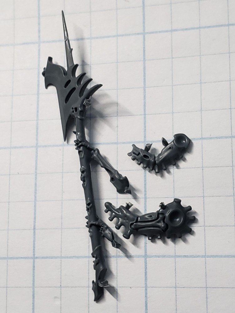 Warhammer Ossiarch Bonereapers Bits Immortis Guard Bone Dread Halberd #77