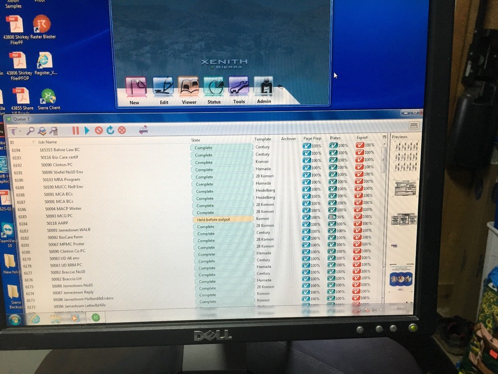 Xitron Sierra 6.5.1 Adobe WorkFlow Rip