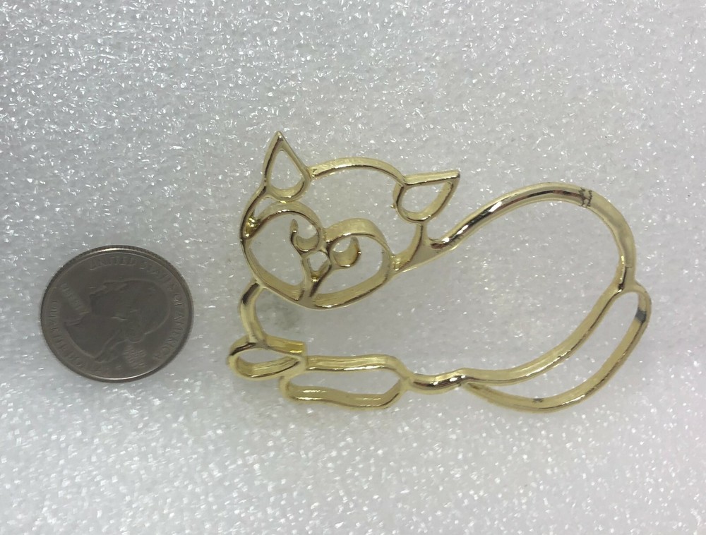 Cat Outline Pin