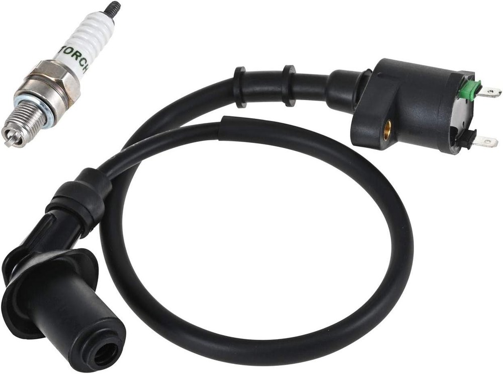 Universal Ignition Coil with Spark Plug for ATV