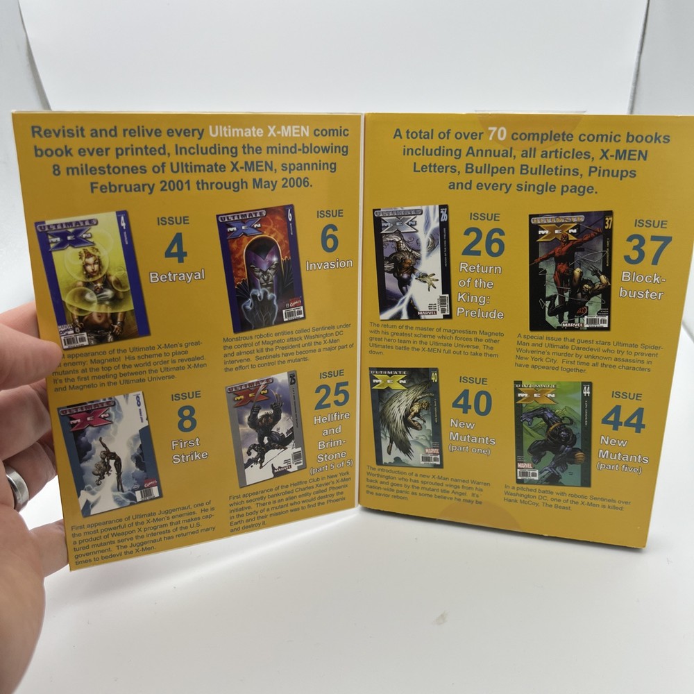 Marvel Comics Ultimate X-Men Complete Comic Book Collection CD-ROM Mac Windows