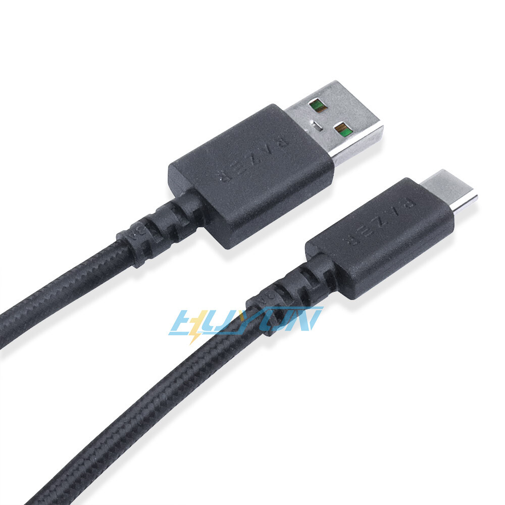 USB to USB-C type cable data charging port for Razer Mouse Keyboard Headset
