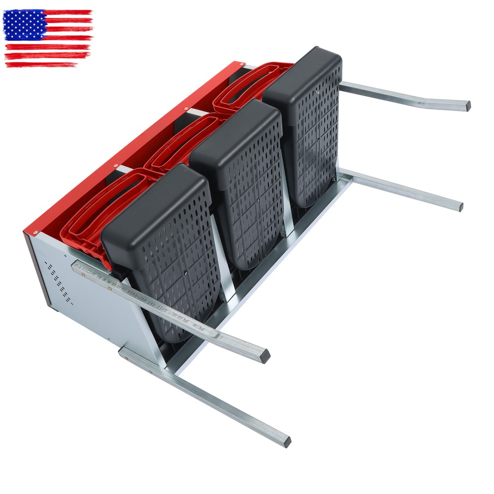 3 Holes Chicken Nesting Boxes With Metal Legs Roll Out Laying Eggs Nesting Box