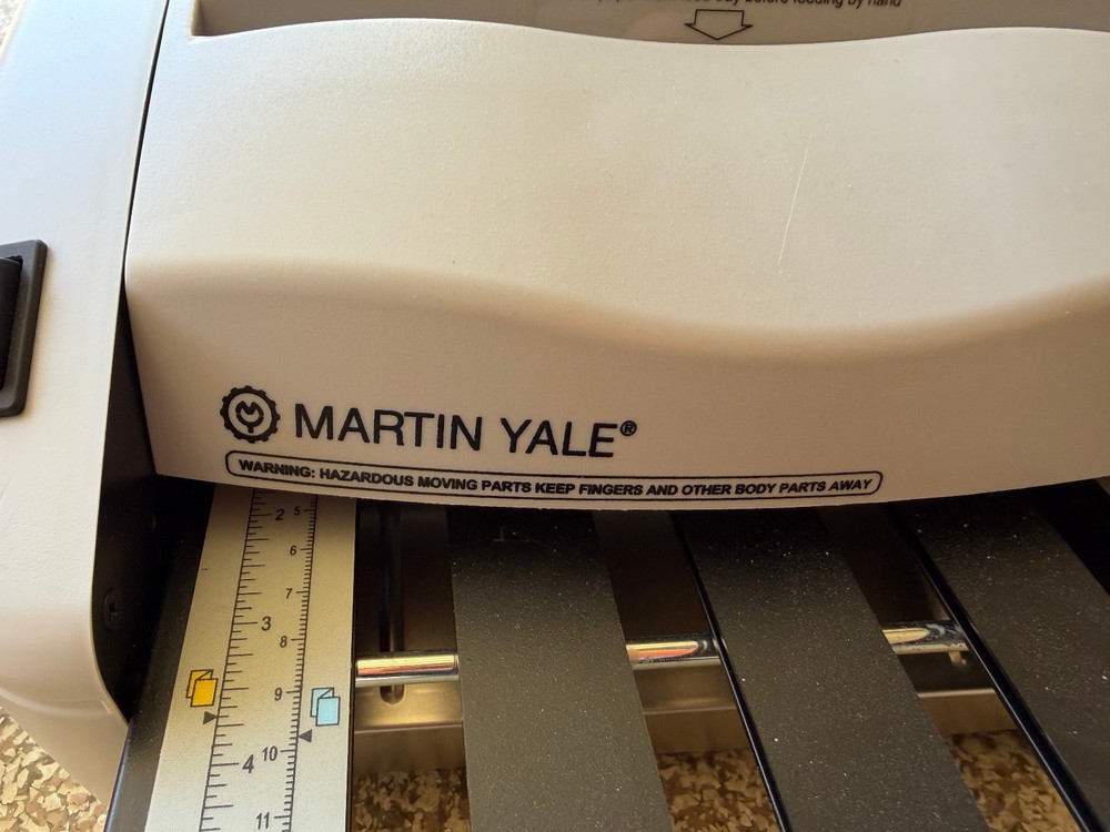 "AS IS" Genuine MARTIN YALE P7200 RapidFold Automatic Paper Folding Machine