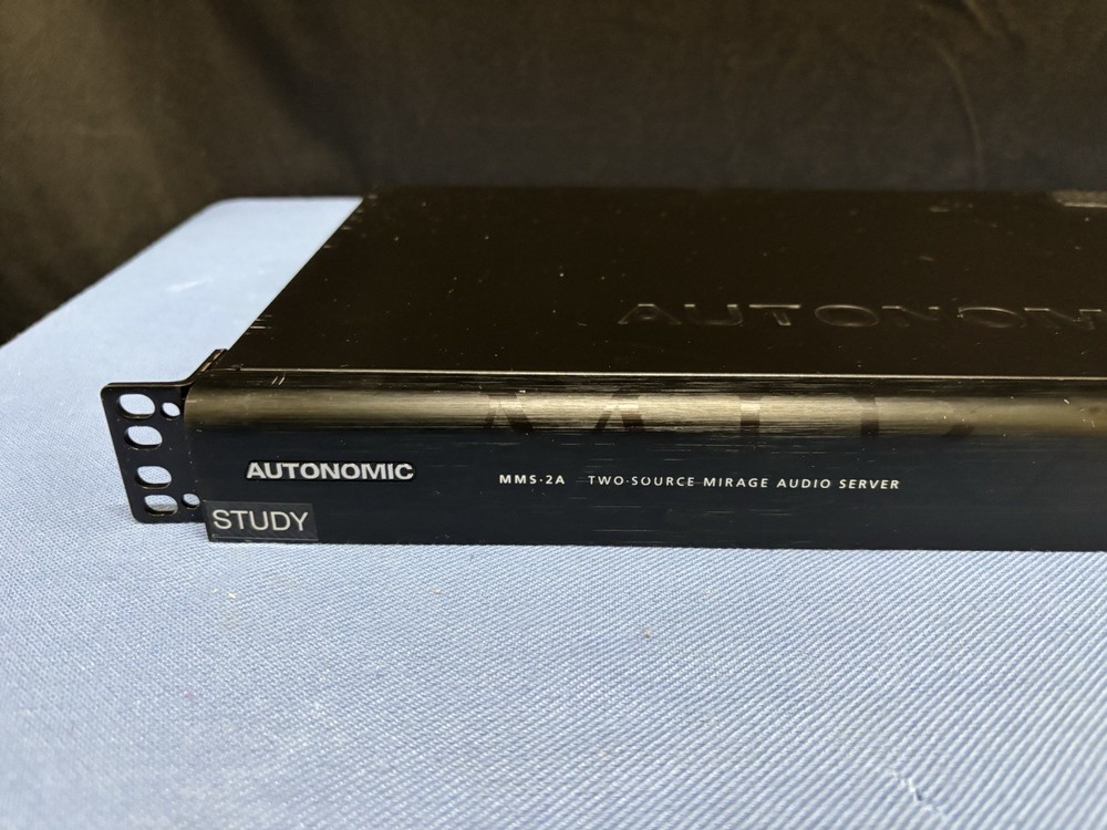 Autonomic MMS-2A Two Source Mirage Audio Server Testec