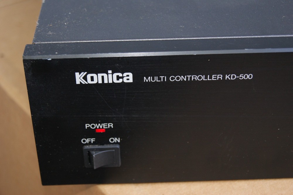 KONICA KD-500 Multi Controller Japan nice USED color select Video In / Out