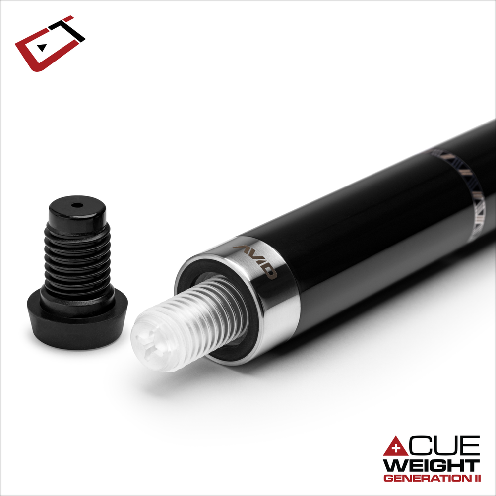 Cuetec AVID SURGE BREAK CUE • BLACK/GOLD