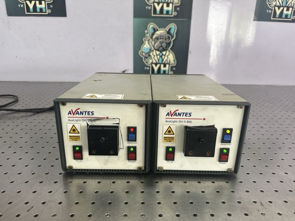 Avantes AvaLight-DH-S-BAL UV Halogen Light Source x2 As-Is