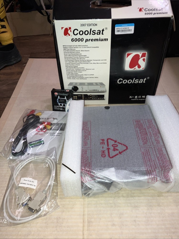 Coolsat 6000 Premium Digital Satellite Receiver