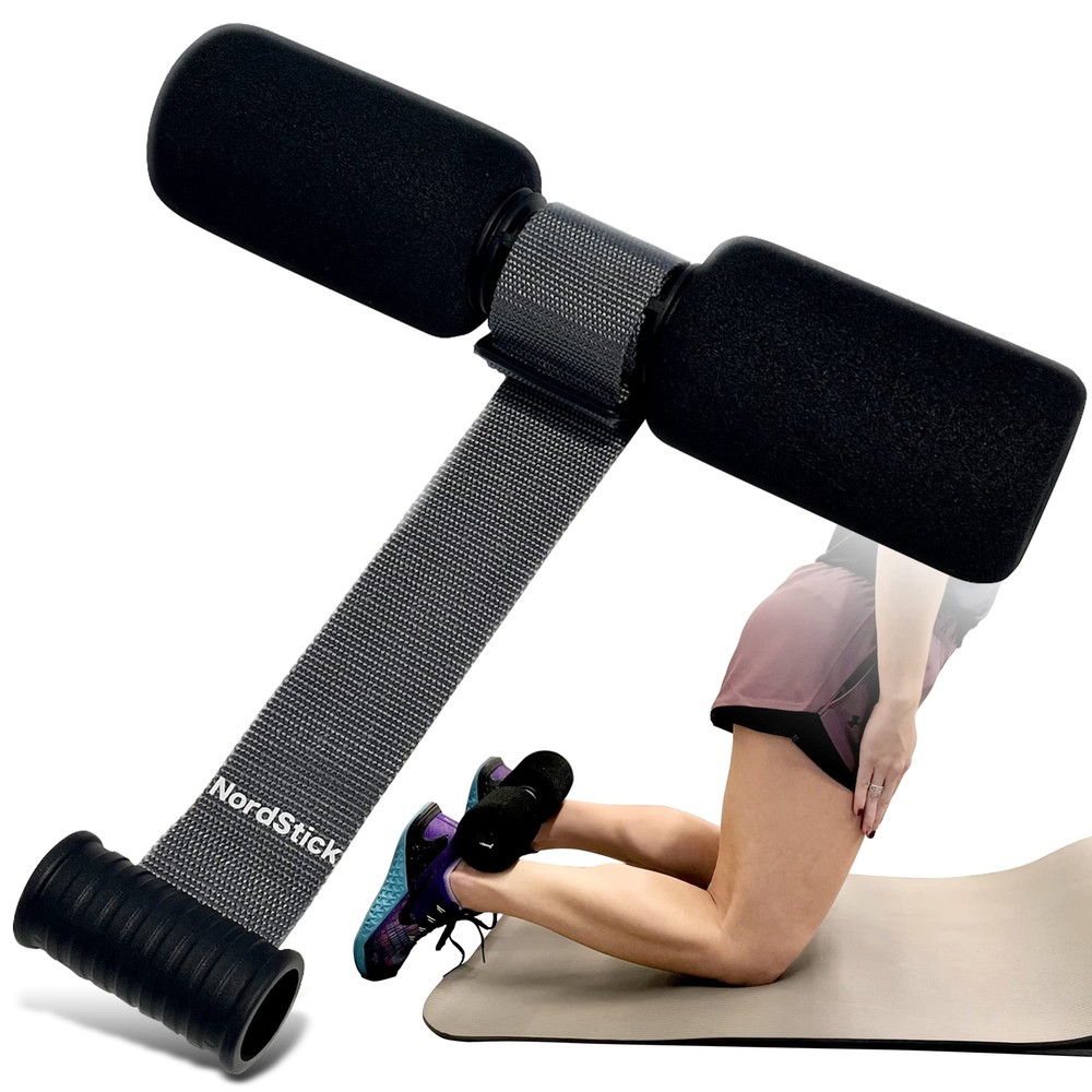 Nordic Hamstring Curl Strap 350lb Capacity for Home Travel Core Training