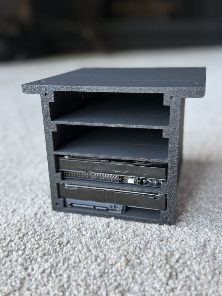 Under Desk Hard Drive Storage