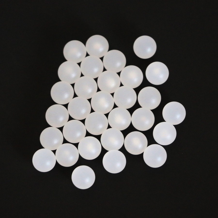 10mm Polypropylene ( PP ) Solid Plastic Bearing Balls Precision Sphere