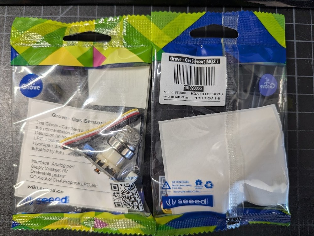 Seeed Studio MQ2 Gas Sensor 101020055 - New sealed