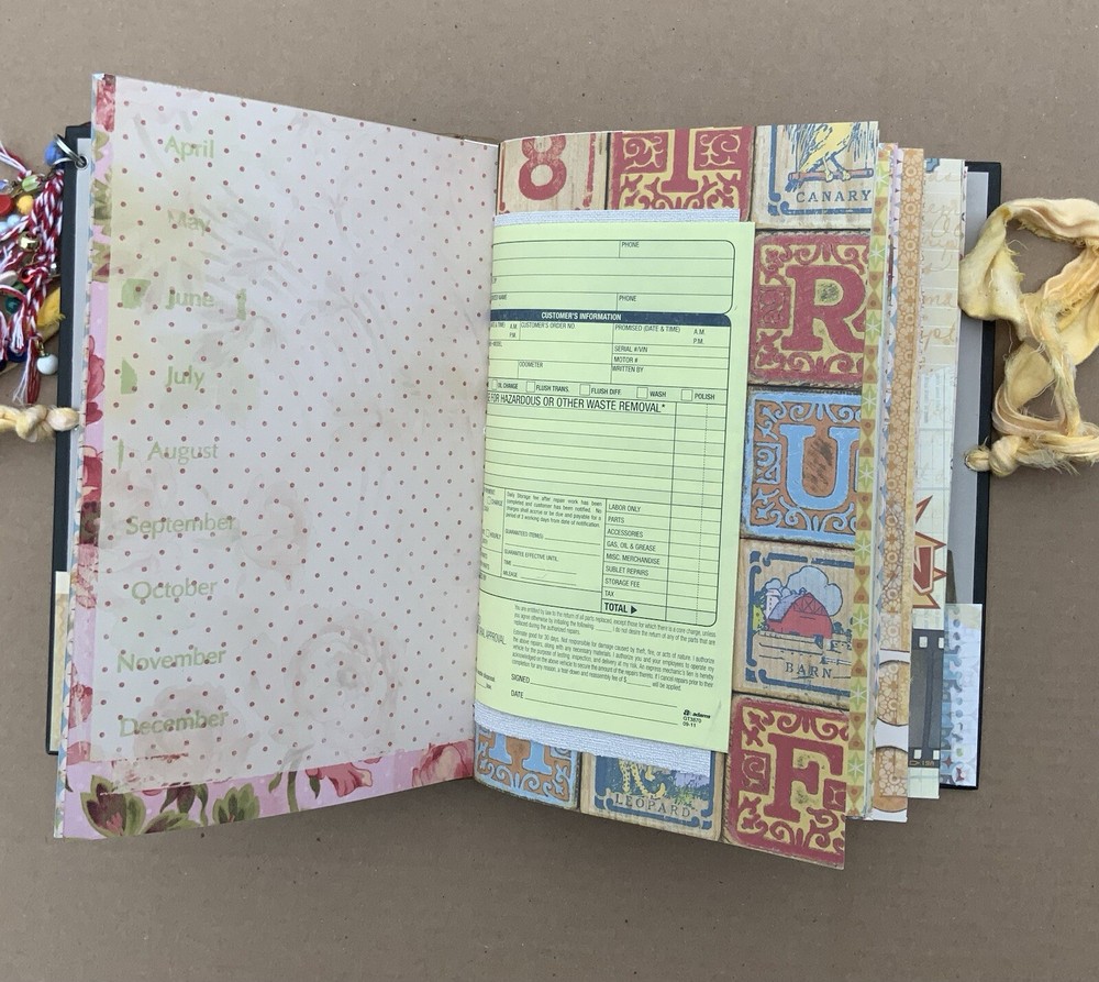 Handmade Junk Journal Kit