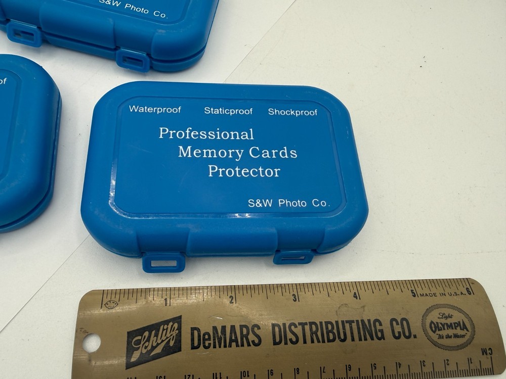 Professional Memory Card Protector Waterproof/Staticproof/Shockproof S&W Photo