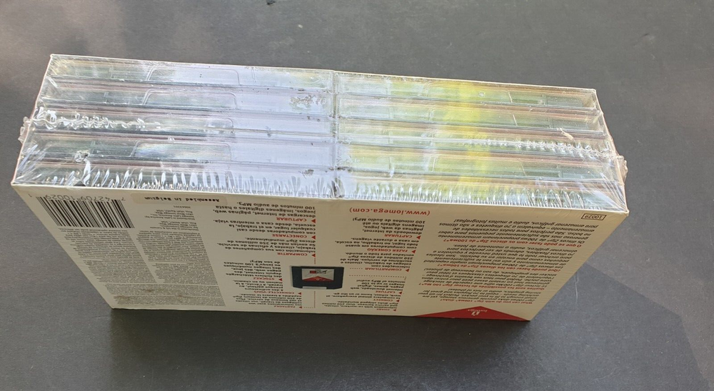 Iomega Zip 100MB Disk 10 Pack formatted for MAC