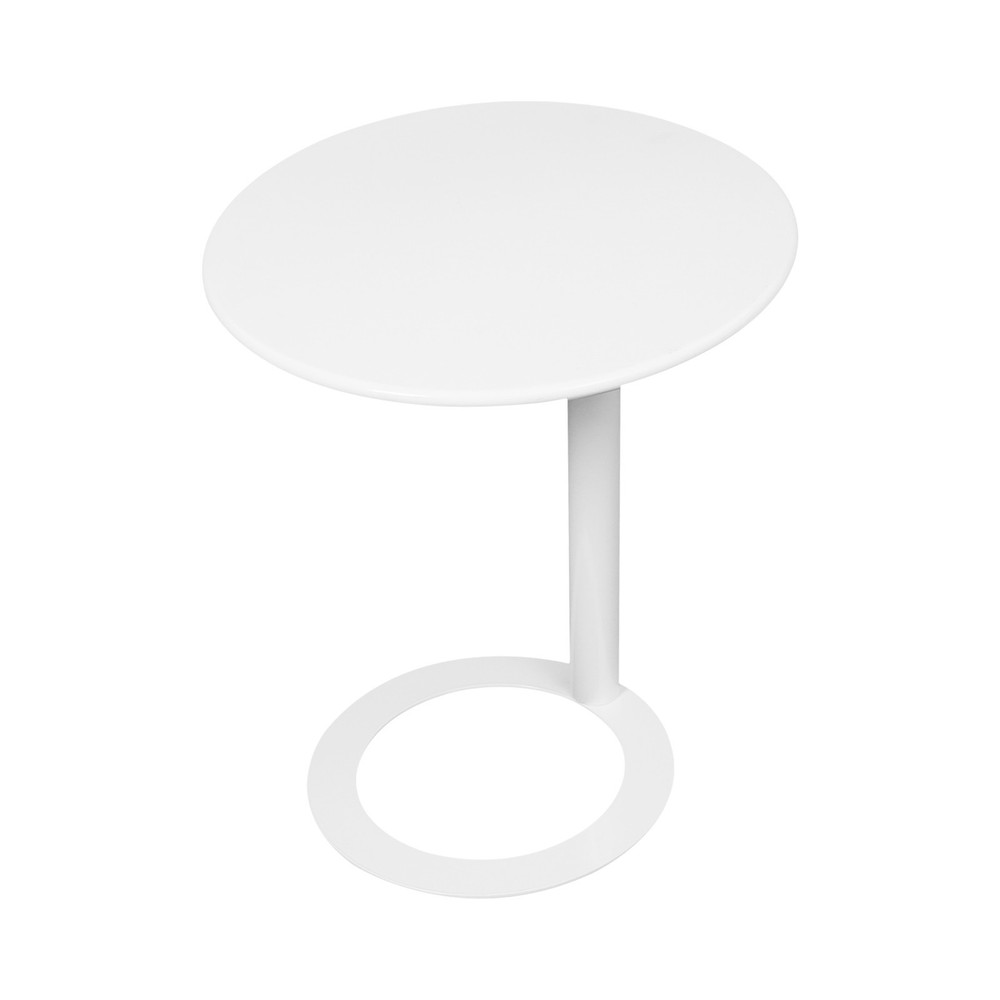 Modern Iron Side Table, Round Side Table,Freestanding Modern Coffee Table