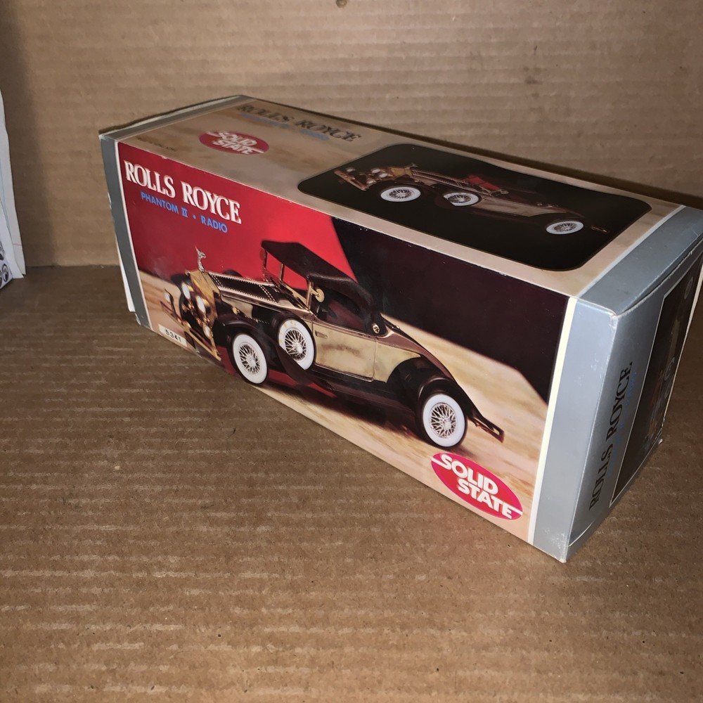 Vintage Rolls Royce Phantom II Radio Solid State New In Box