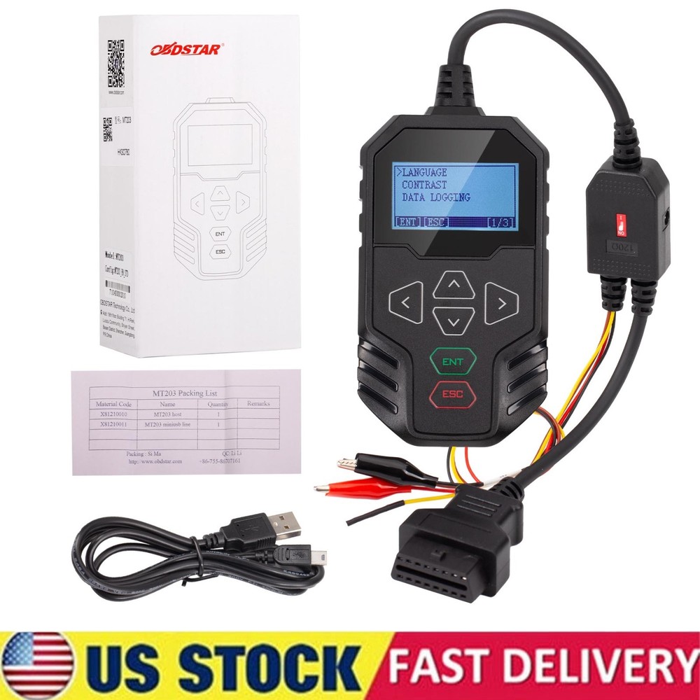 OBDSTAR MT203 CAN Driver/Gateway Simulator Support CAN Driver
