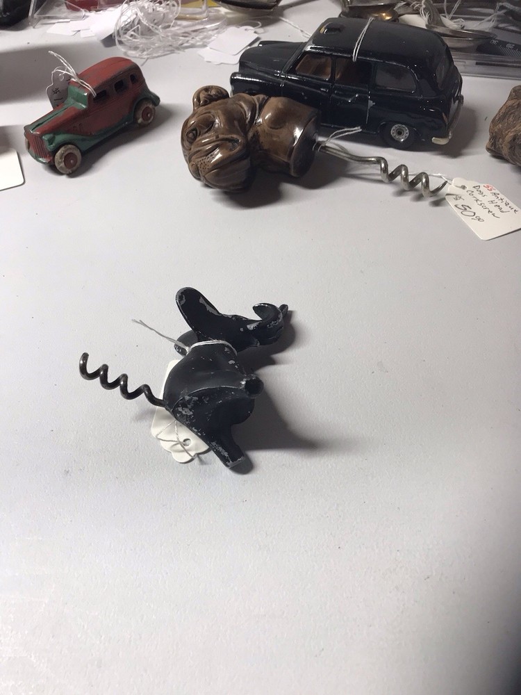 Vintage Elephant Corkscrew metal As Is