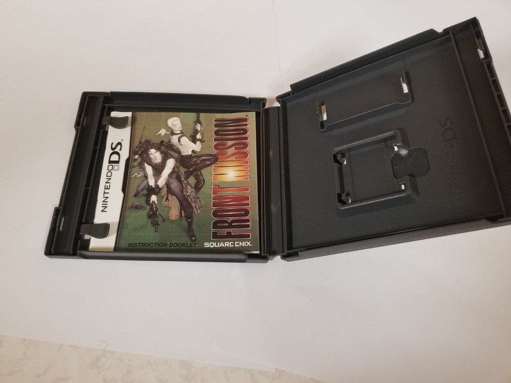 Case & Manual Only no game Front Mission - Nintendo DS AUTHENTIC