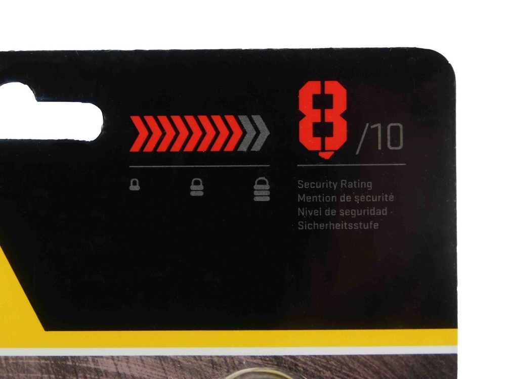 Kryptonite Evolution Series 4 Disc Locks 720018999614 Yellow LED Key Light