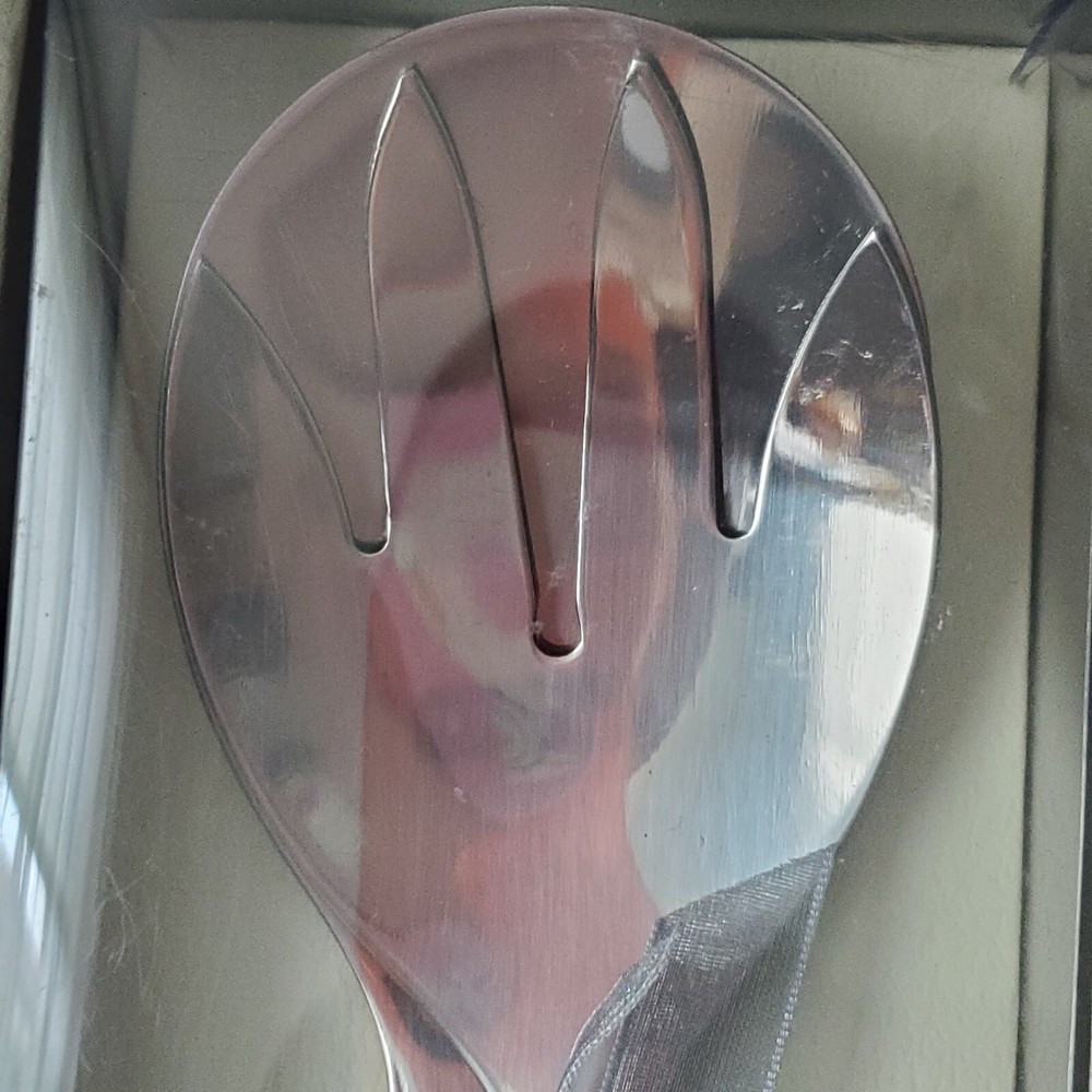 Wild Eyes Designs Serving Fork & Spoon Handcrafted Tableware Decorative Bohemian