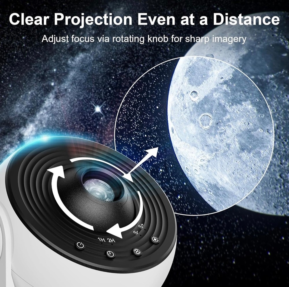 Galaxy star projector, Night-light, LED sky lamp