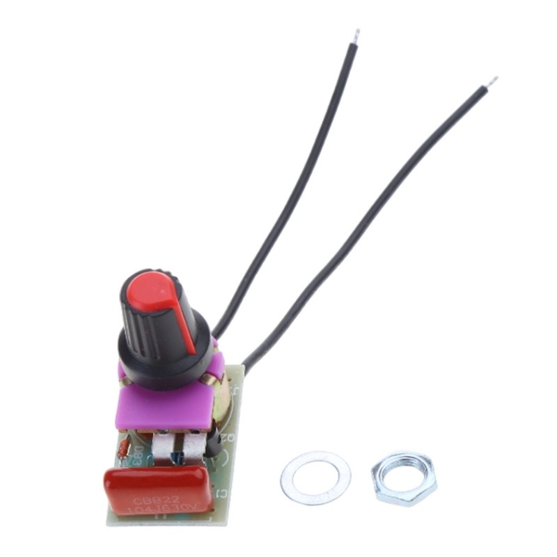 Dimmer Module 100W with Switch Speed Regulation Module DIY Kit For