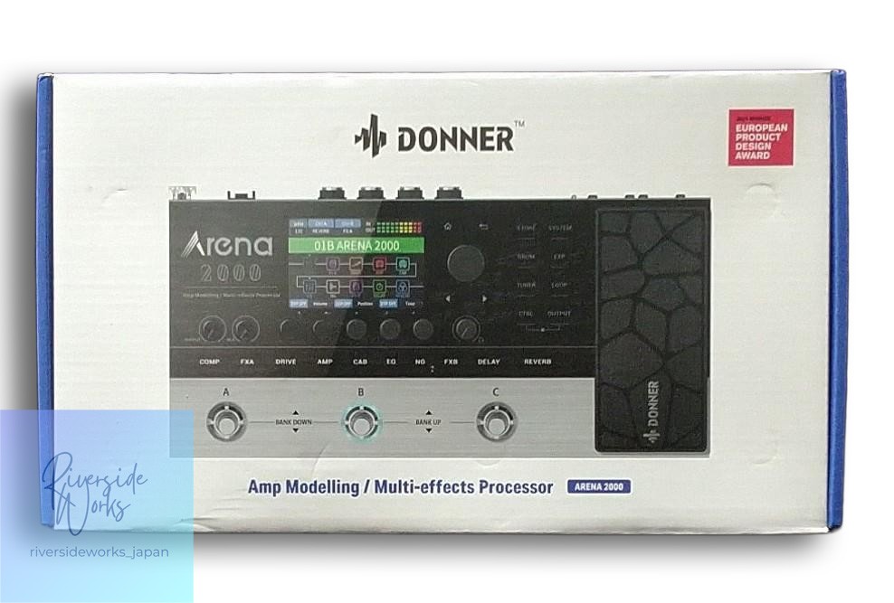 DONNER ARENA2000 Multi-Effects Processor for Guitar JP
