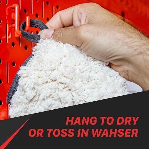 Universal-Pack Professional Microfiber Wash Mitts | Finger Wheel Mitt & 2