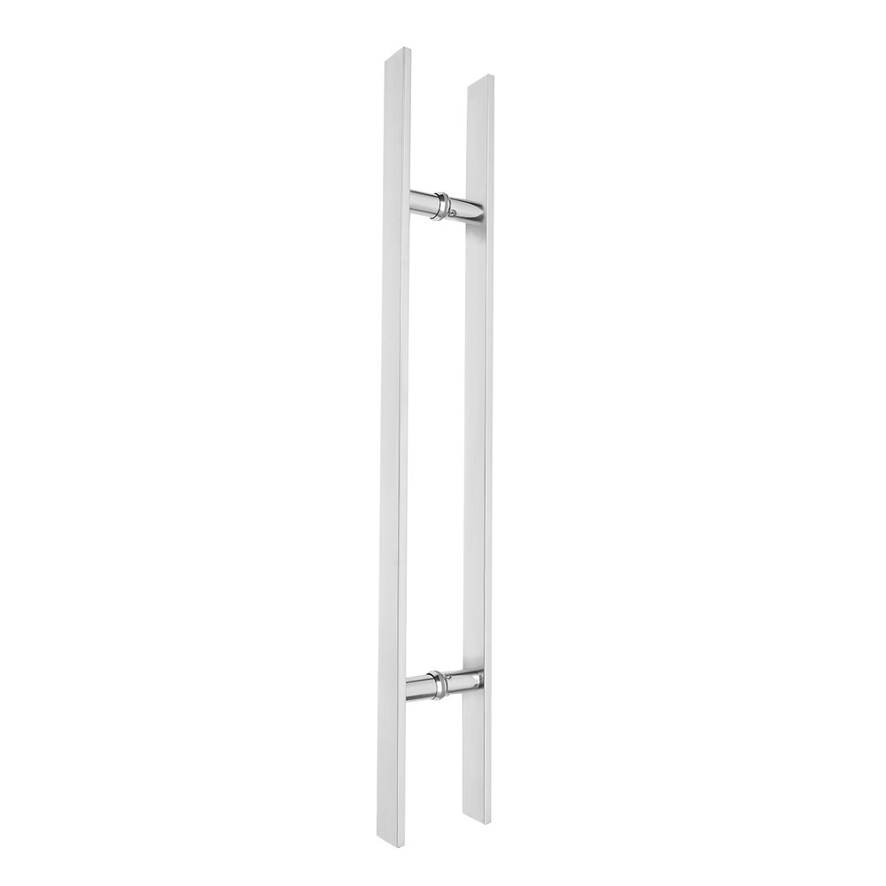 Double Sided Door Handle Pull Push Sliding Barn Door Handle Stainless H Shape